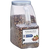 McCormick Culinary Pickling Spice, 3.75 lb - One 3.75 Pound Container of Bulk Pickling Spice, Best for Seasoning Pickles, Corned Beef, Pot Roasts and adds Flavor when Preserving and Canning Foods