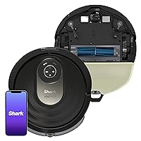 Shark AI Robot Vacuum & Mop, with Home Mapping, Perfect for Pets, Wifi, Works with Alexa, Black/Gold (AV2001WD)