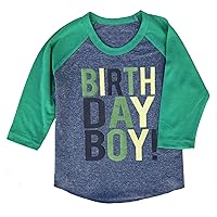 SoRock Birthday Boy Toddler Kids T-Shirt 1st, 2nd, 3rd, 4th, 5th, Youth Small-Youth Large