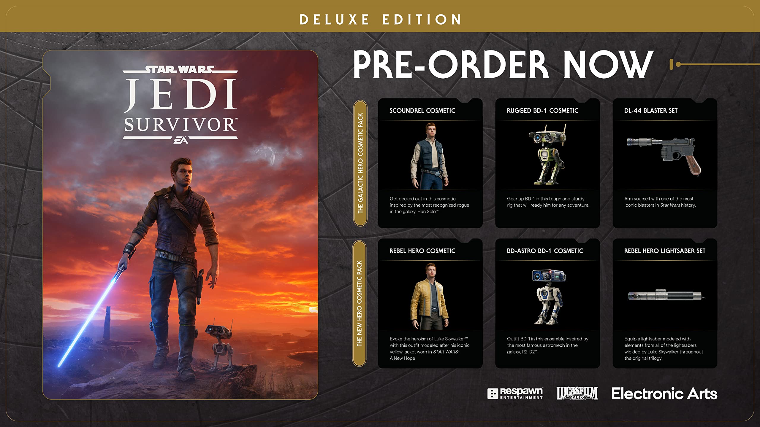 Star Wars Jedi: Survivor Deluxe - Origin PC [Online Game Code]