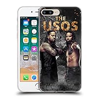 Head Case Designs Officially Licensed WWE LED Image The Usos Soft Gel Case Compatible with Apple iPhone 7 Plus/iPhone 8 Plus