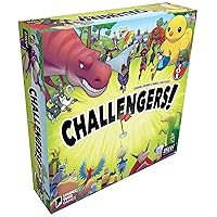 Challengers Card Game | Strategy/Interactive Deck Management Game | Fun Family Game for Adults and Kids | Ages 10+ | 1-8 Players | Average Playtime 45 Minutes | Made by Z-Man Games