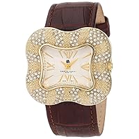 Charles-Hubert, Paris Women's 6754-G Premium Collection Gold-Plated Stainless Steel Watch