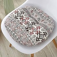 Chair Pads，Round Chair Seat Pads,Seat Cushions,Chair Cushion,Round Cushion Indoor Outdoor Seat Pad Cushions for Patio Garden Kitchen Home Office(Size:40 * 40,Color:Pattern.)