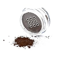 Chocolate Mocha Brown Chestnut Cocoa Loose Eyeshadow Powder Pigment, Single Glitter Mineral Dust Jar Pot, Talc & Paraben Free, No Animal Testing & Cruelty Free