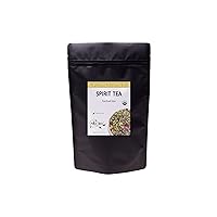 Spirit Tea, Organic Loose Leaf Herbal - Chamomile, Lavendar, Rose, Cloves - Caffeine-Free | bulk 8oz, 80-100 cups | The Spice Hut, First Sip of Tea