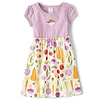 Gymboree Girls' and Toddler Embroidered Short Sleeve Dress