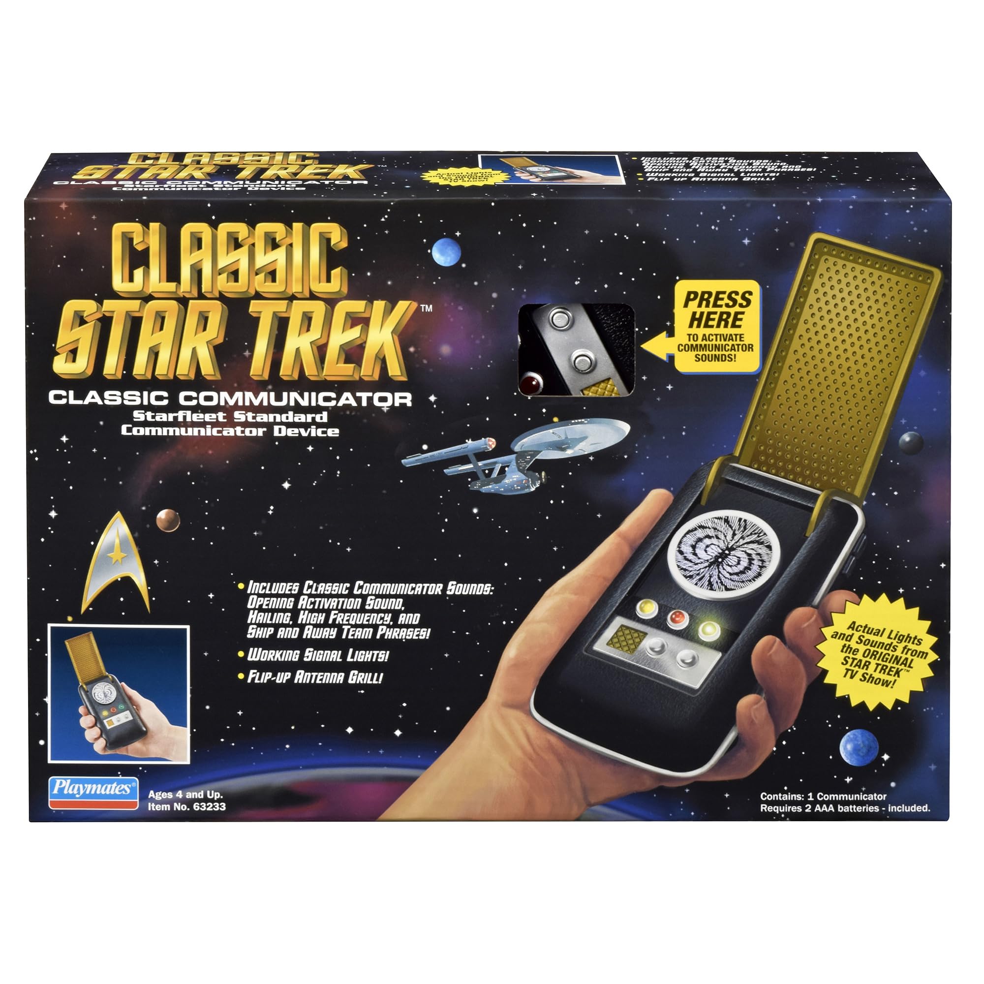 Playmates Star Trek Original Series Communicator