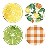 Multicolor Paper Coasters (Pack of 8) - 0.07