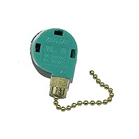 ZE-268S6 ZE-208S6 Switch 3 Speed Pull Chain Control Brass