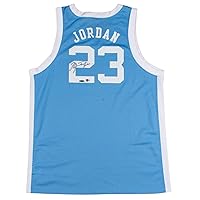 Michael Jordan Signed Nike North Carolina Tar Heels Jersey UDA Upper Deck COA - Autographed College Jerseys