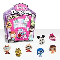 Just Play Disney Doorables Peek Series 7 Featuring Special Edition Color Reveal Characters, Includes 5, 6, or 7 Collectible Mini Figures, Styles May Vary, Kids Toys for Ages 5 Up,Multi-color