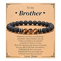 UNGENT THEM To Mens Boys Bracelet Gifts for Dad, Son, My Man, Grandson, Brother, Husband, Bonus Dad, Uncle- Anniversary Graduation Birthday Father's Day Christmas Retirement Graduation Gifts for Him