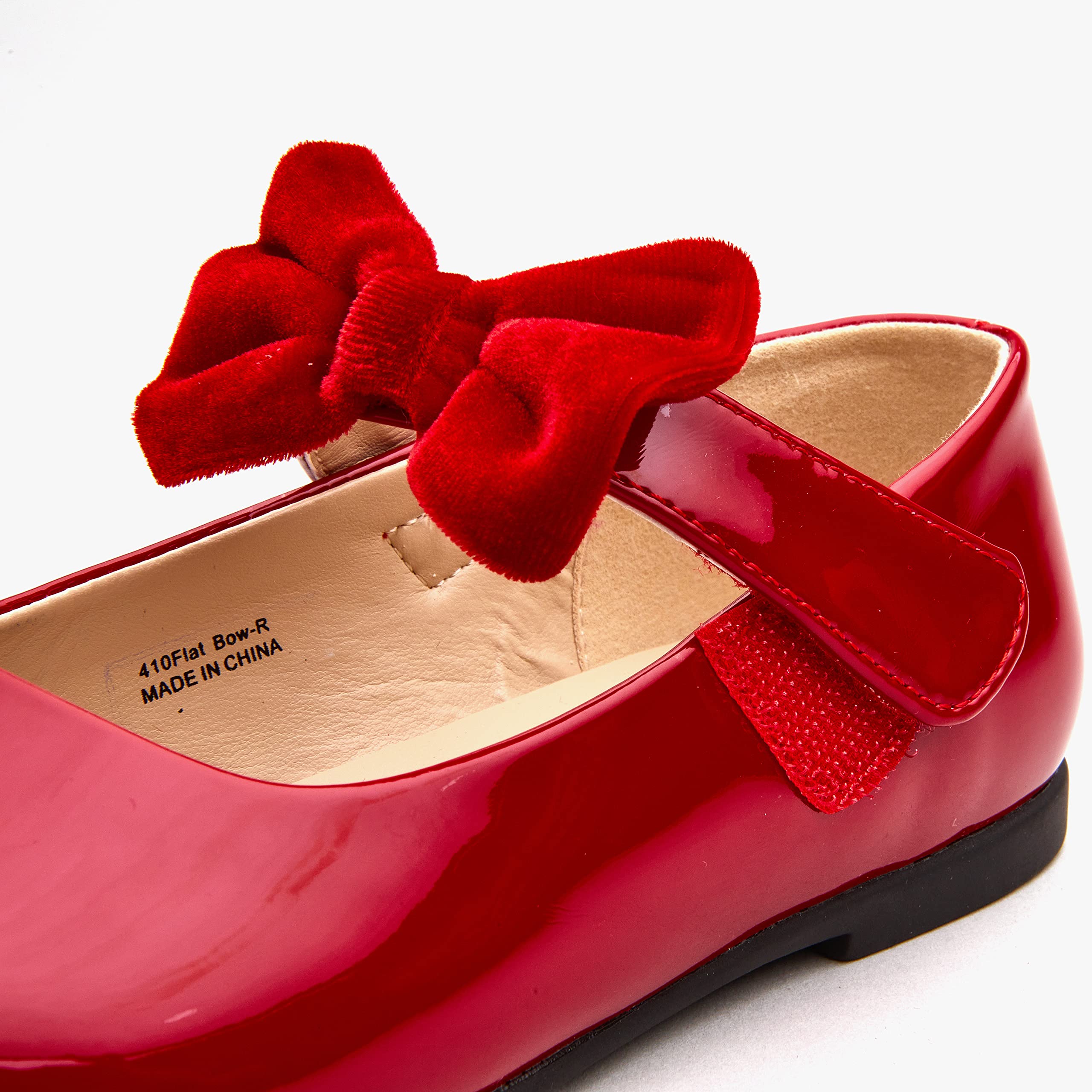 Weestep Toddler/Little Kid Girl Dress Ballet Flat Mary Jane Ballerina Shoe