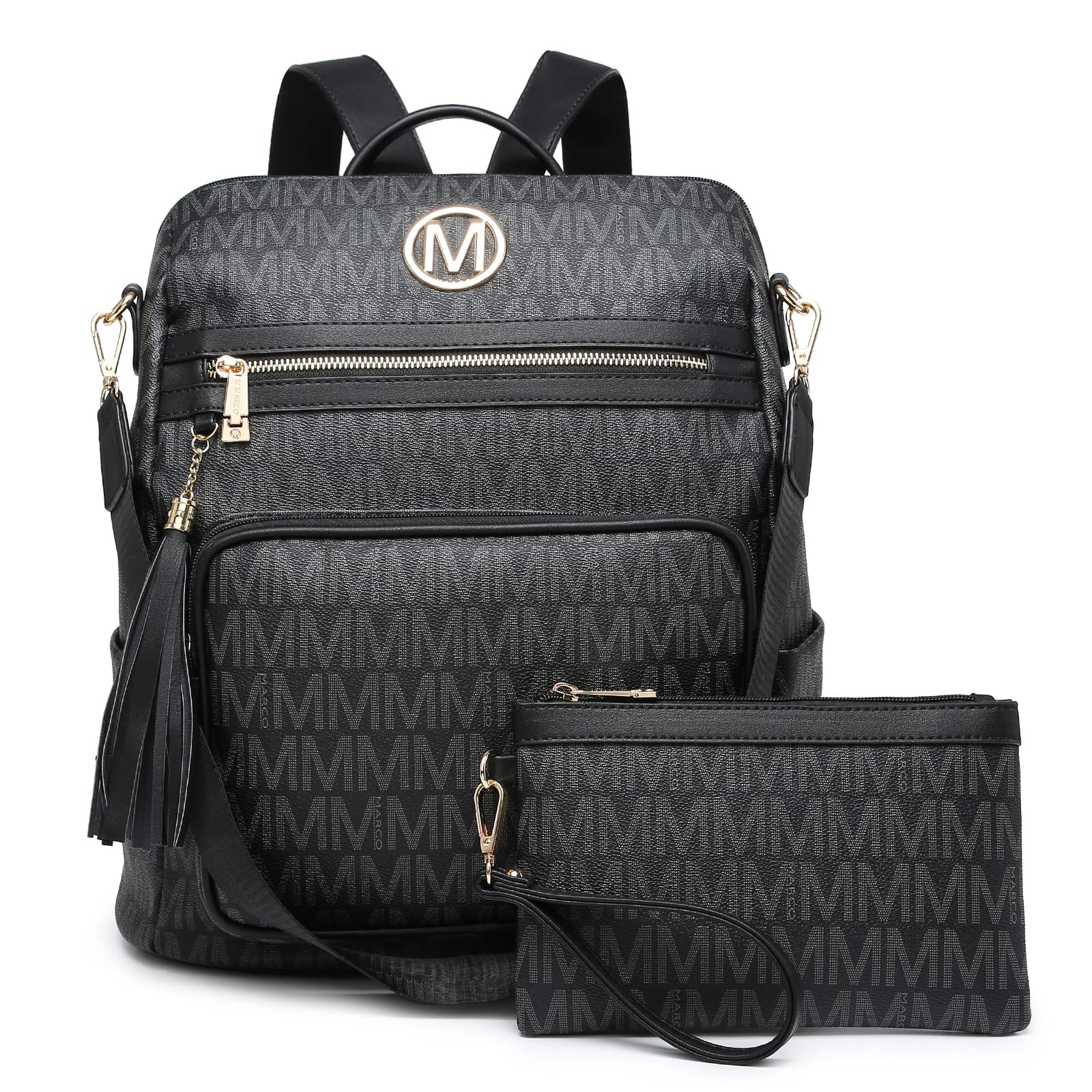 Mua MKP COLLECTION Women Fashion Backpack Purse Convertible Large Ladies  Rucksack Travel Shoulder Bags Handbag Set 2pcs w/ Tassel trên Amazon Mỹ  chính hãng 2023 | Fado