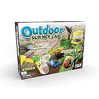SmartLab Toys Outdoor Science Lab Bugs, Dirt, & Plants with 24 Hands On Nature Activities Science Kit.