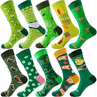 Fun Socks, Funny Socks for Men, Novelty Crazy Crew Socks, Cool and Cute Food Socks, Christmas Socks, Halloween Socks, Trendy Socks Greenseries