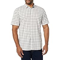 Amazon Essentials Men's Slim-Fit Short-Sleeve Poplin Shirt