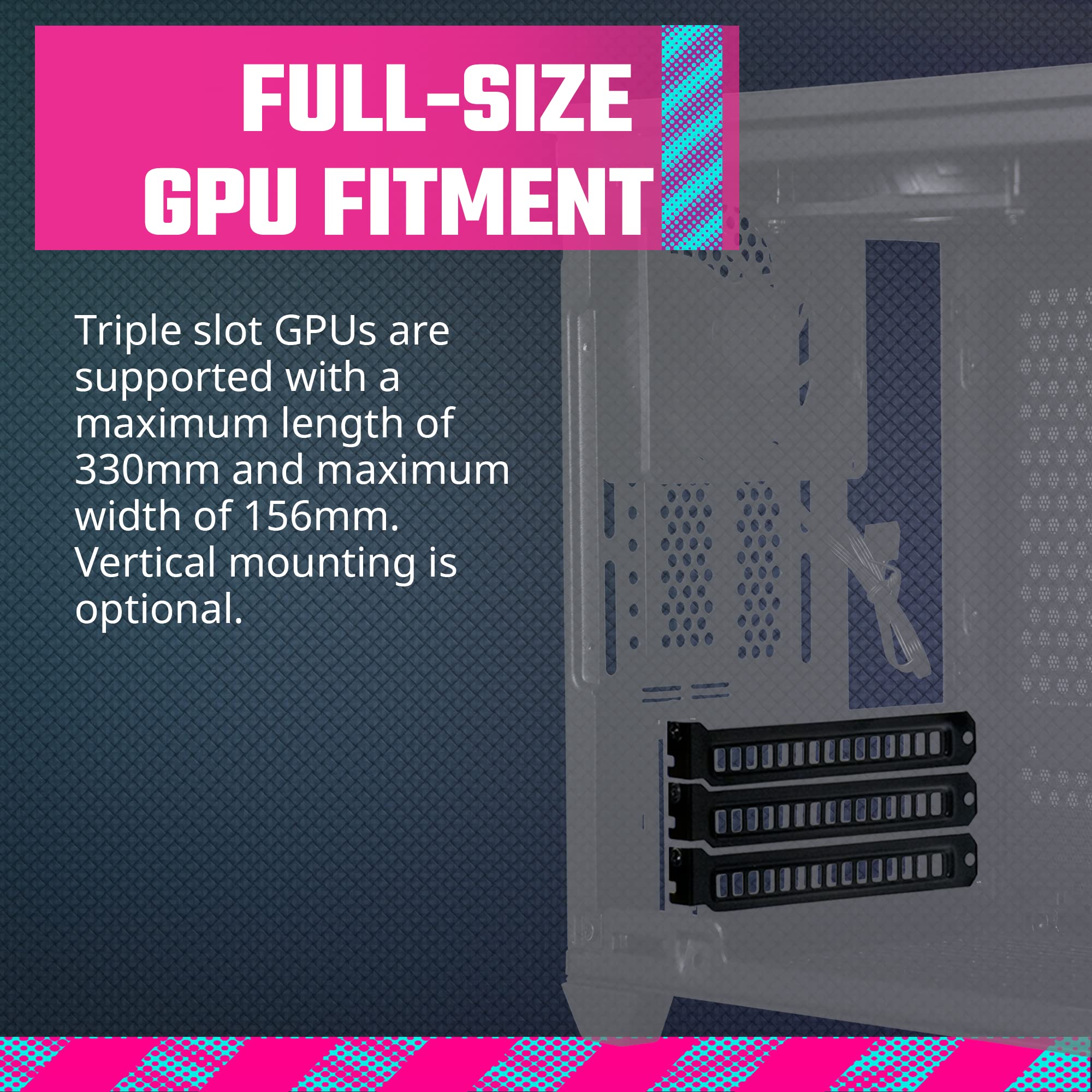 Cooler Master NR200 SFF Small Form Factor Mini-ITX Case, Vented Panels, Triple-slot GPU, Tool-Free, 1x 120mm Fan, 1x 92mm, 360 Degree Accessibility (MCB-NR200-KNNN-S00)