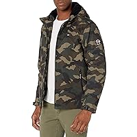 Tommy Hilfiger Men's Soft Shell Sherpa Lined Performance Jacket, Camouflage, Medium