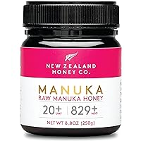New Zealand Honey Co. Raw Manuka Honey UMF 20+ | MGO 829+, UMF Certified / 8.8oz