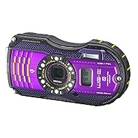 Pentax Optio WG-3 GPS purple 16 MP Waterproof Digital Camera with 3-Inch LCD Screen (Purple)