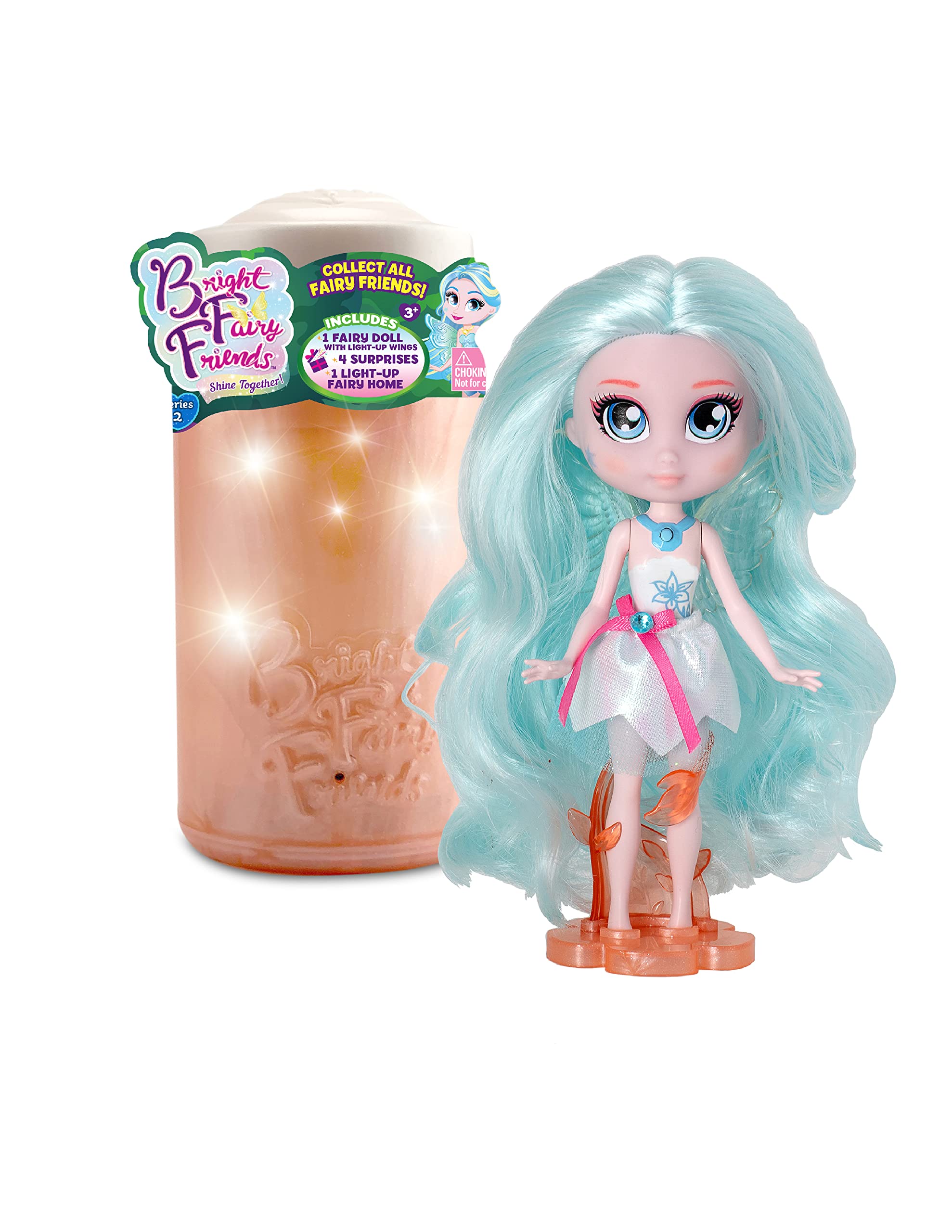 Bright Fairy Friends BFF Doll with a Night Light for Kids, Multi (20301)