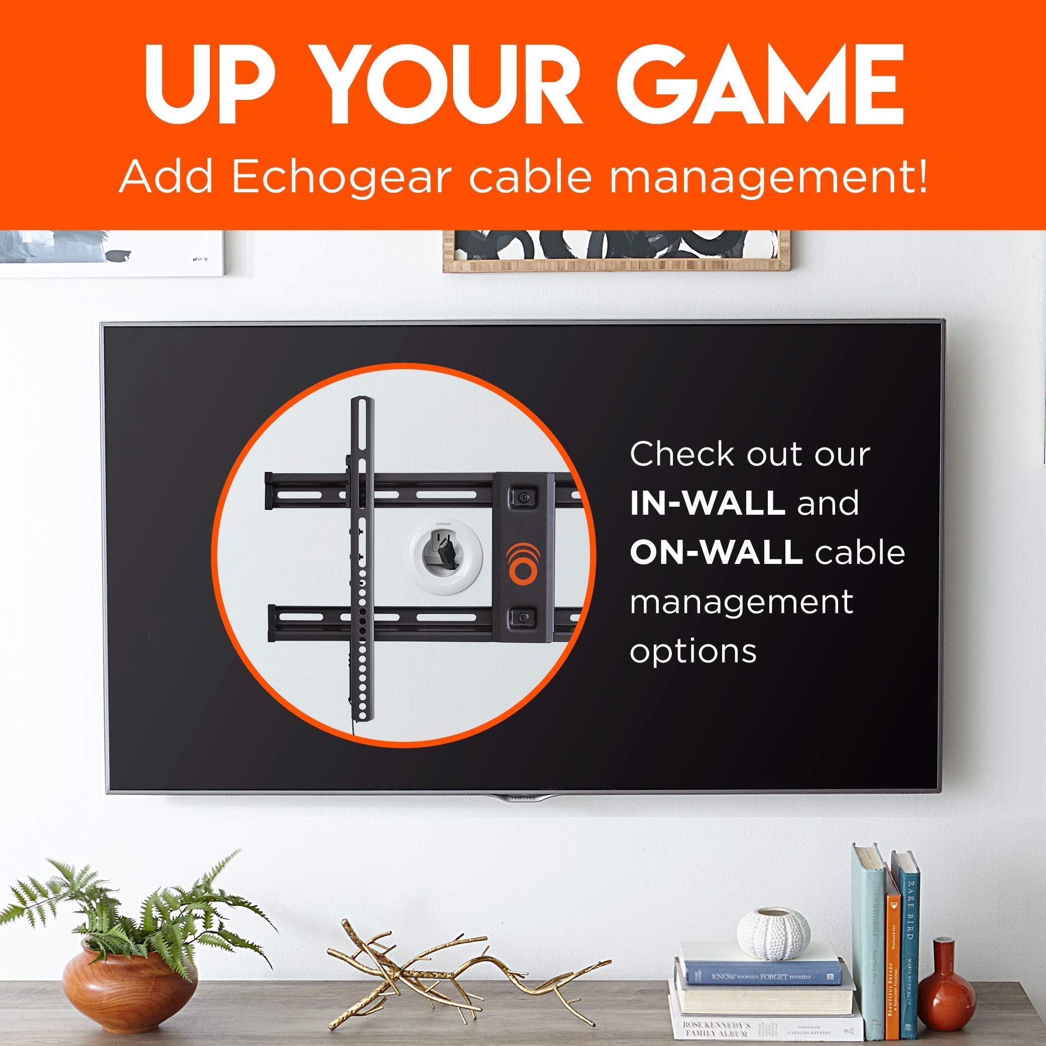 ECHOGEAR TV Wall Mount for TVs Up to 90