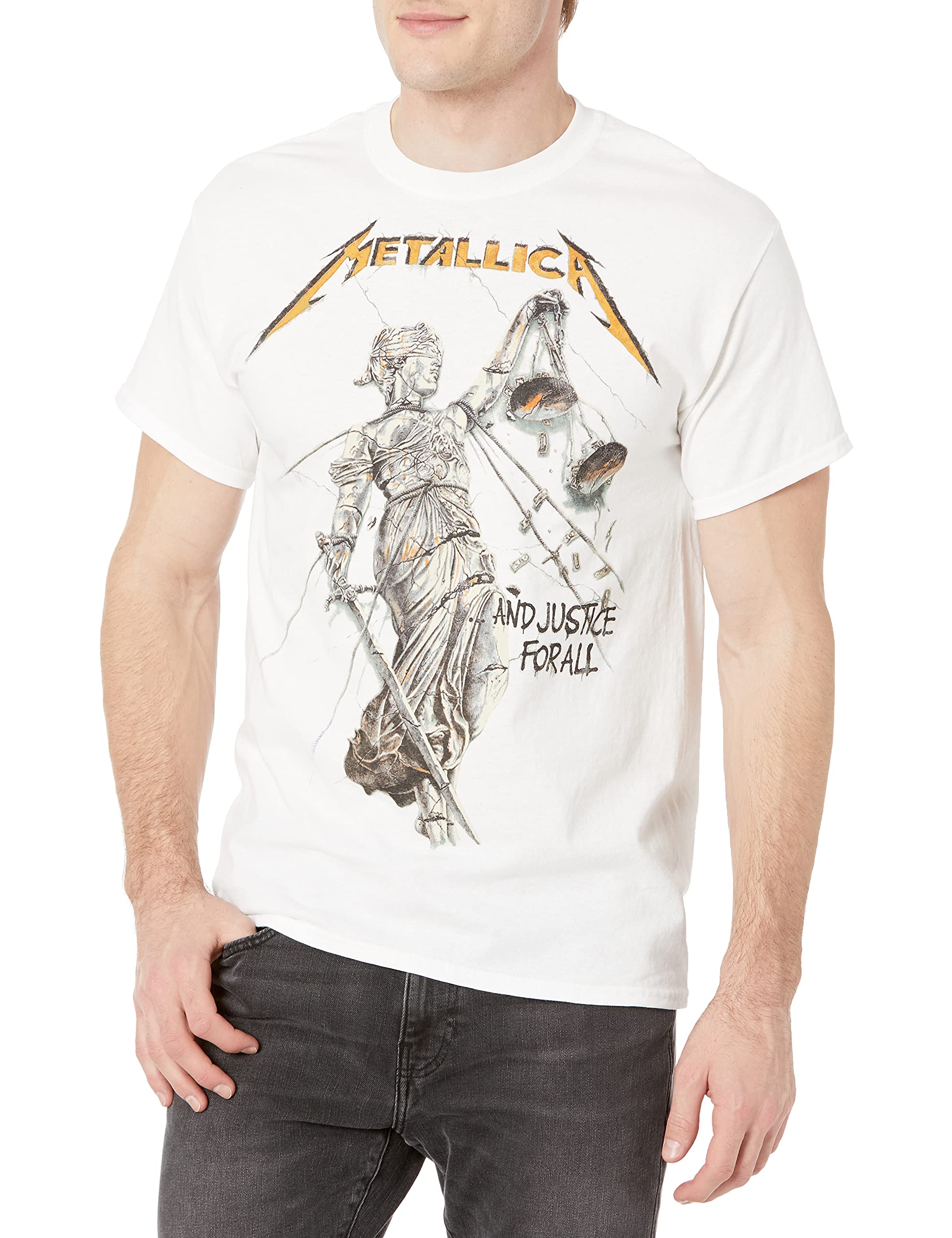 Metallica Men's Justice for All T-Shirt