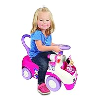 Kiddieland Toys Limited: Minnie Dancing Ride On, Interactive Electronic Activites to Play Rewarding Lights and Fun Sounds, Sturdy and Durable, For Ages 2 and up