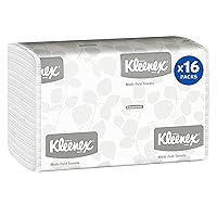 Kleenex Multifold Hand Paper Towels, Bulk (01890), Soft and Absorbent, 9.2
