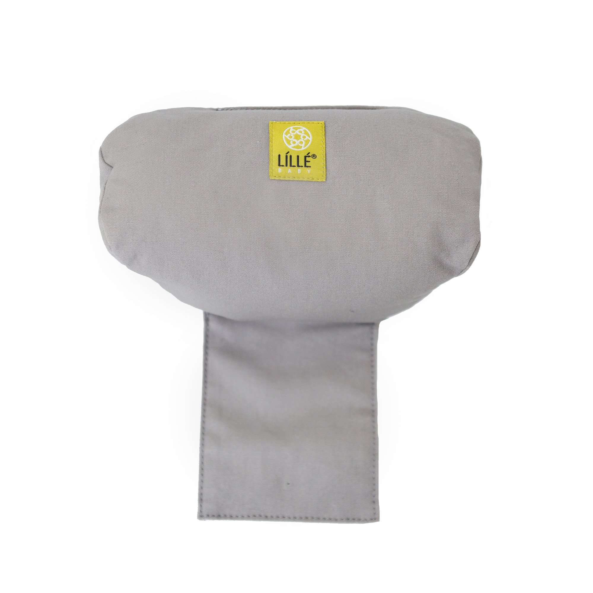LÍLLÉbaby Ergonomic Washable Infant Pillow for Baby Carrier, Grey