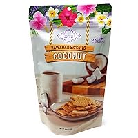 Hawaiian Biscuit CookiesCoconut 4 oz (113g) Resealable Pouch