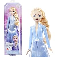 Mattel Disney Frozen Toys, Elsa Fashion Doll & Accessory with Signature Look, Inspired by Disney Frozen 2