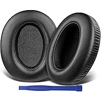 SOULWIT Earpads Cushions Replacement for Sony WH-XB910 XB910N Extra Bass Noise Cancelling Headphones, for Sony WHXB910N Wireless Headset, Ear Pads with Noise Isolation Foam - XB910 PL Black