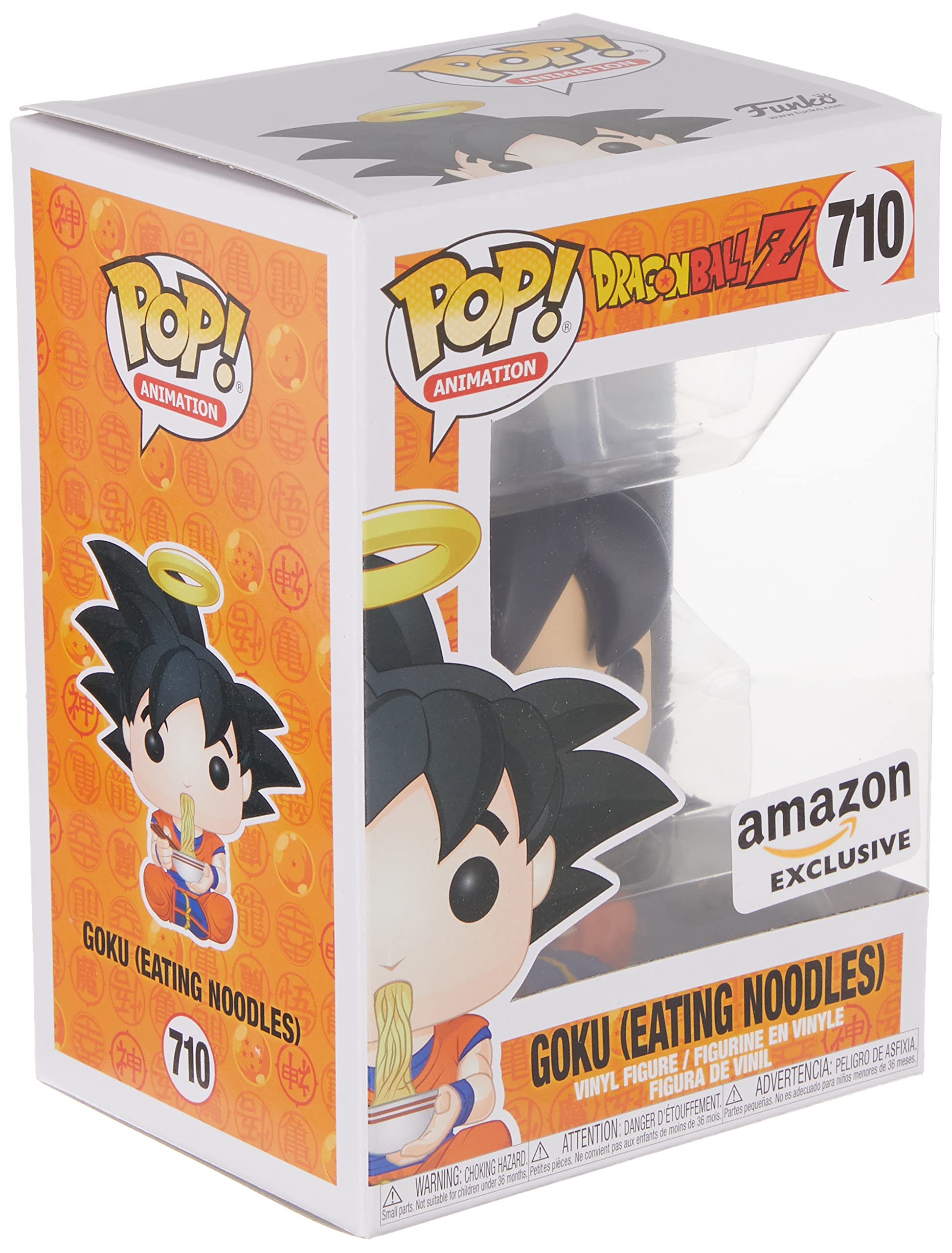 Funko Pop!: Dragonball-Z - Goku Eating Noodles, Amazon Exclusive