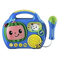 Cocomelon My First Sing-Along Toddler Boombox with Built in Microphone