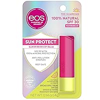 Sun Protect - Watermelon | SPF Lip Balm with SPF 30 Protection and Water Resistant | Lip Care to Nourish Dry Lips | Gluten Free | 0.14 oz