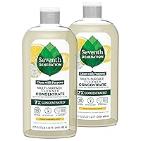 Multi Surface Cleaner Concentrate Lemon Chamomile scent 2 Pack Multi Purpose Cleaner Floor Cleaner 23.1 oz