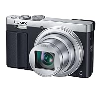 Panasonic DMC-TZ70 (Silver) LUMIX 30x Travel Zoom Digital Camera with Eye Viewfinder WiFi NFC - International Version (No Warranty)