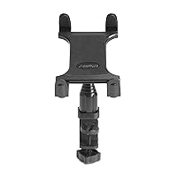 ARKON Mounts - Heavy Duty Tablet Holder with Clamp Stand | Tablet Mount for Mic Stand, Bed, Desk | 360° Adjustability | Stable and Durable iPad Stand | Fits iPad, Google, Samsung Galaxy and more
