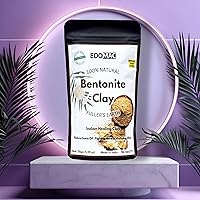 Bentonite Clay Powder for Detoxify & Cleansing facial mask- Optimizing skincare with the natural power of Natural & Organic Indian Healing Clay (5.29 oz)