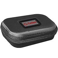 Cellet Portable Travel Compact EVA Case Compatible for Apple Air Pods Air Pods Pro 2, Air Pod, Bose Earbuds Galaxy Buds2 Pro, Buds Live, Wired Ear Pieces, Charging Cables