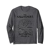 Shameless Gallagher Family Tree Long Sleeve T-Shirt