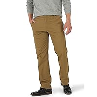 Lee Men's Extreme Motion Flat Front Regular Straight Pant