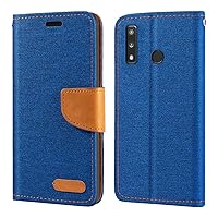 for Murena Teracube 2e Case, Oxford Leather Wallet Case with Soft TPU Back Cover Magnet Flip Case for Murena Teracube 2e (6.1”) Blue