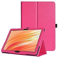 Famavala Folio Case Cover for 10.1inch Tablet (13th Generation/ 11th Generation, 2023/2021 Release) not fit Kobo Tablet (Rose)