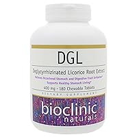 Bioclinic Naturals Dgl 180 Chewable 180 Tabs
