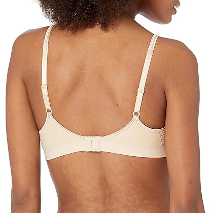 Hanes Ultimate Women's Wireless Seamless Convertible, ComfortFlex Fit Padded Bra