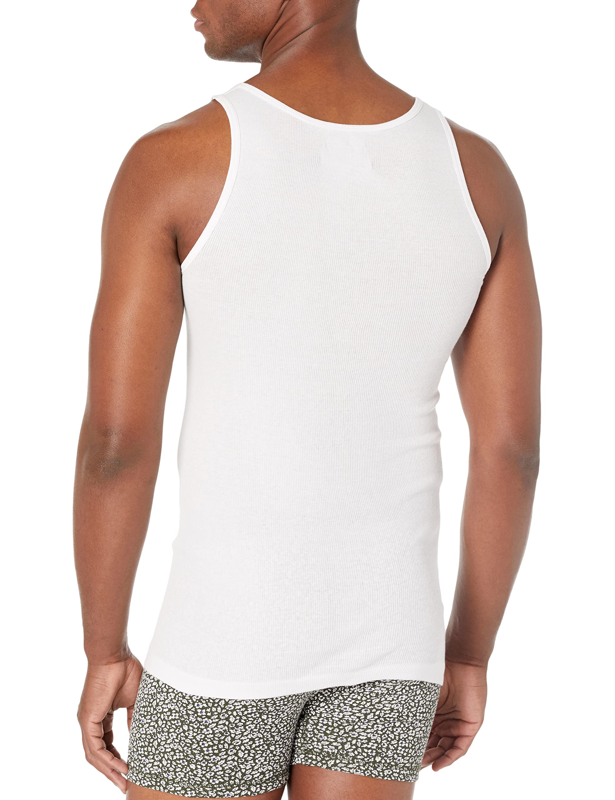 Amazon Essentials Men's Tank Undershirts, Pack of 6